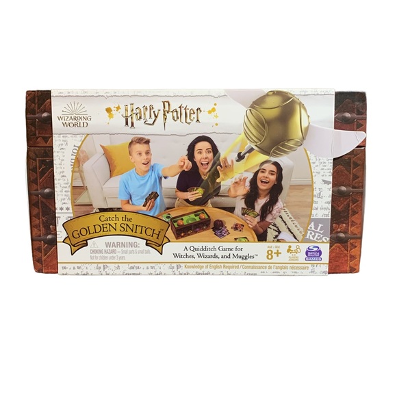 Harry Potter Catch The Golden Snitch, A Quidditch Board Game Spin Master - Picture 2 of 4